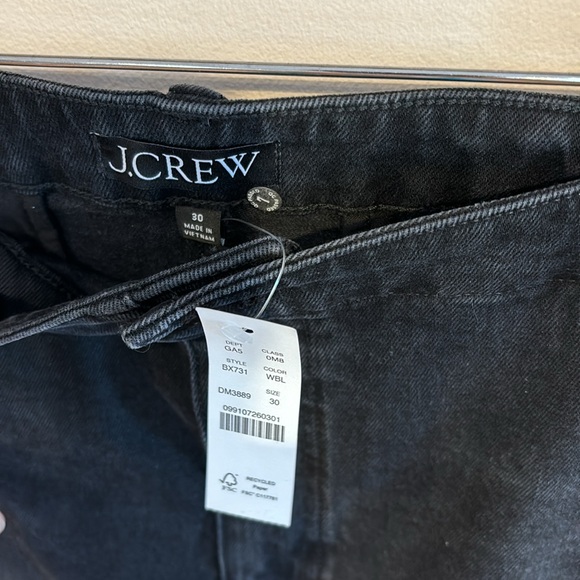 J.Crew | Denim Maxi Skirt in washed black | NWT  |  Size 30 - Picture 7 of 12